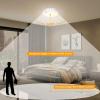 image2Pack Battery Operated Motion Sensor LED Ceiling Light 72inch Flush Mount Light Fixture 6000K Wireless Motion Activated Ceiling Lamp in 400LM for Closet Pantry Laundry StairBattery Not Included3000K Warm White
