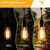 image60 Watt Incandescent Edison Light Bulbs Vintage Dimmable E26 Bulbs ST58 2200K Warm White Antique 260LM E26 Medium Screw Base Amber Filament Bulbs for Home Bedroom Office Decorative Lamp4PackST64