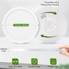imageBlack LED Flush Mount Ceiling Light Fixture 100W Equivalent Dimmable Modern Recessed Ceiling Lamp 5000K Daylight White 15W 1200Lm 7 Inch Thin Flat Ceiling Light for Closet Kitchen Hallway 1PackWhite