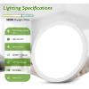imageBlack LED Flush Mount Ceiling Light Fixture 100W Equivalent Dimmable Modern Recessed Ceiling Lamp 5000K Daylight White 15W 1200Lm 7 Inch Thin Flat Ceiling Light for Closet Kitchen Hallway 1PackWhite