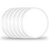 imageBlack LED Flush Mount Ceiling Light Fixture 100W Equivalent Dimmable Modern Recessed Ceiling Lamp 5000K Daylight White 15W 1200Lm 7 Inch Thin Flat Ceiling Light for Closet Kitchen Hallway 1PackWhite