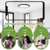 imageBlack LED Flush Mount Ceiling Light Fixture 100W Equivalent Dimmable Modern Recessed Ceiling Lamp 5000K Daylight White 15W 1200Lm 7 Inch Thin Flat Ceiling Light for Closet Kitchen Hallway 1PackBlack