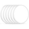 imageBrightever 12 Inch Black LED Flush Mount Ceiling Lights 28W 3200LM Ultra Thin 067 Inch Close to Ceiling Light Fixtures 5000K Daylight Dimmable Flat Ceiling Lamp for Dining Room Garage 6 PacksWhite