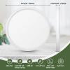 imageBrightever 12 Inch LED Flush Mount Ceiling Light Fixture with Night Light 24W 2400LM Modern Ceiling Light 2700K3000K4000K5000K6500K Selectable amp Dimmable Ceiling Lamp for Bedroom Black 1 PackWhite