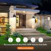 imageBrightever 13W A19 LED Bulbs 1500LM Daylight White 100W Equivalent with Farmhouse Outdoor Barn Lights