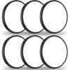 imageBrightever 2Pack LED Flush Mount Ceiling Light Black 5000K Daylight White 9 Inch 2200LM Modern Ceiling Light Fixture 180W Equivalent 067 Inch Thickness LED Ceiling Lamps for Hallway NonDimmableBlack