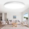 imageBrightever 2Pack LED Flush Mount Ceiling Light Black 5000K Daylight White 9 Inch 2200LM Modern Ceiling Light Fixture 180W Equivalent 067 Inch Thickness LED Ceiling Lamps for Hallway NonDimmableWhite