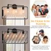 imageBrightever Dimmable Amber Light Bulbs 60 Watt Equivalent 2200K Warm Light Vintage LED Edison Bulbs 850LM 90CRI 7W ST58 E26 LED Bulb Clear Glass Antique Decorative Lights Bulb for Room 6Pack2700k Warm White