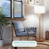 imageBrightever Dimmable Amber Light Bulbs 60 Watt Equivalent 2200K Warm Light Vintage LED Edison Bulbs 850LM 90CRI 7W ST58 E26 LED Bulb Clear Glass Antique Decorative Lights Bulb for Room 6Pack4000k Neutral White
