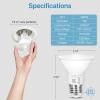 imageBrightever PAR20 LED Bulbs 50 Watt Equivalent LED Light Bulb Dimmable 3000K Warm White Light Bulbs 600 Lumens Energy Efficient 7W E26 Standard Base for Indoor Outdoor Home Spot Lighting 4Pack