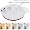 imageBrightever Walnut Wood LED Flush Mount Ceiling Light 12 Inch 24W 3200LM Close to Ceiling Light Fixtures Dimmable amp 2700K6500K 5 Color Selectable Light Fixtures Ceiling Mount 1 Pack5CCTOil Rubbed Bronze