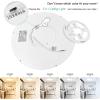 imageBrightever Walnut Wood LED Flush Mount Ceiling Light 12 Inch 24W 3200LM Close to Ceiling Light Fixtures Dimmable amp 2700K6500K 5 Color Selectable Light Fixtures Ceiling Mount 1 Pack5CCTWhite