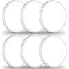 image12Inch LED Flush Mount Ceiling Light Fixture 28W 3200Lm Dimmable Modern Recessed Ceiling Lamp 5000K Daylight White Round Low Profile Ceiling Light for Kitchen Closet Bedroom Hallway Laundry 1PackWhite