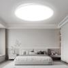 image12Inch LED Flush Mount Ceiling Light Fixture 28W 3200Lm Dimmable Modern Recessed Ceiling Lamp 5000K Daylight White Round Low Profile Ceiling Light for Kitchen Closet Bedroom Hallway Laundry 1PackWhiteDimmable