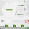 image12Inch LED Flush Mount Ceiling Light Fixture 28W 3200Lm Dimmable Modern Recessed Ceiling Lamp 5000K Daylight White Round Low Profile Ceiling Light for Kitchen Closet Bedroom Hallway Laundry 1PackWhiteDimmable