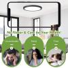 image12Inch LED Flush Mount Ceiling Light Fixture 28W 3200Lm Dimmable Modern Recessed Ceiling Lamp 5000K Daylight White Round Low Profile Ceiling Light for Kitchen Closet Bedroom Hallway Laundry 1PackBlackDimmable