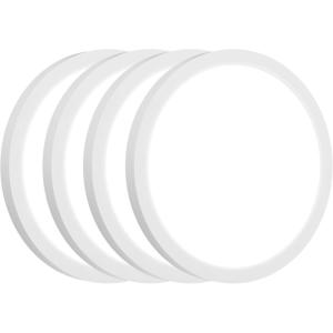 image12Inch LED Flush Mount Ceiling Light Fixture 28W 3200Lm Dimmable Modern Recessed Ceiling Lamp 5000K Daylight White Round Low Profile Ceiling Light for Kitchen Closet Bedroom Hallway Laundry 1Pack5000K Daylight White