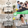image:imageBrightever E12 LED Candelabra Light Bulbs 60W Equivalent Light Bulbs Dimmable 6W LED Chandelier Bulbs 5000K Daylight White 600Lm C37 Small Base Light Bulbs for Ceiling Fan Pendant Lights 12Pack4000k Daylight White