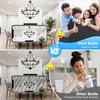 image:imageBrightever E12 LED Candelabra Light Bulbs 60W Equivalent Light Bulbs Dimmable 6W LED Chandelier Bulbs 5000K Daylight White 600Lm C37 Small Base Light Bulbs for Ceiling Fan Pendant Lights 12Pack5000k Warm White