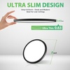 image:image4 Packs 12 Inch LED Flush Mount Ceiling Light Fixture  24W 3200LM 063 UltraSlim Dimmable 5CCT 2700K6500K Selectable LED Ceiling Light Flush Mount for Bedroom Kitchen BlackBlack