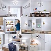 image:image6Pack A15 Refrigerator Light Bulb 40W Equivalent 120V Fridge Waterproof LED Bulbs 4W Daylight White 5000K E26 Base Freezer Home Lighting Nondimmable