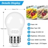 image:image6Pack A15 Refrigerator Light Bulb 40W Equivalent 120V Fridge Waterproof LED Bulbs 4W Daylight White 5000K E26 Base Freezer Home Lighting Nondimmable