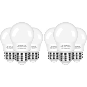 image:image6Pack A15 Refrigerator Light Bulb 40W Equivalent 120V Fridge Waterproof LED Bulbs 4W Daylight White 5000K E26 Base Freezer Home Lighting Nondimmable