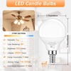 image:imageBrightever 6W A15 E12 LED Light Bulbs Dimmable 60W Equivalent2700k Warm White