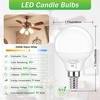 image:imageBrightever 6W A15 E12 LED Light Bulbs Dimmable 60W Equivalent3000k Soft White