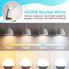 image:imageBrightever 6W A15 E12 LED Light Bulbs Dimmable 60W Equivalent4000k Daylight White