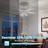 image:imageBrightever 6W A15 E12 LED Light Bulbs Dimmable 60W Equivalent4000k Natural White