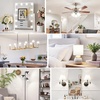 image:imageBrightever 6W A15 E12 LED Light Bulbs Dimmable 60W Equivalent4000k Natural White