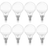image:imageBrightever 6W A15 E12 LED Light Bulbs Dimmable 60W Equivalent5000k Daylight White