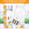 image:imageBrightever 6W Dimmable Ceiling Fan Bulbs A15 Standard E26 Base Bulb2700k Warm White