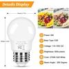 image:imageBrightever 6W Dimmable Ceiling Fan Bulbs A15 Standard E26 Base Bulb2700k Warm White