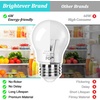 image:imageBrightever 6W Dimmable Ceiling Fan Bulbs A15 Standard E26 Base Bulb4000k Natural White