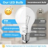 image:imageBrightever A19 Dimmable LED Light Bulb E26 Led Bulb 60 Watt Equivalent Energy Efficient 9W Soft White 2700K 800 Lumens Lightbulbs for Bedroom Living Room Home Office Lamp 4Pack5000k Daylight White