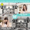 image:imageBrightever A19 Dimmable LED Light Bulb E26 Led Bulb 60 Watt Equivalent Energy Efficient 9W Soft White 2700K 800 Lumens Lightbulbs for Bedroom Living Room Home Office Lamp 4Pack4000k Neutral White