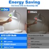 image:imageBrightever A19 Vintage LED Edison Light Bulb 8W E26 Bulbs 2700K Warm White5000k Daylight White