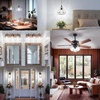 image:imageBrightever A19 Vintage LED Edison Light Bulb 8W E26 Bulbs 2700K Warm White5000k Daylight White