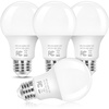 image:imageBrightever A19 Dimmable LED Light Bulb E26 Led Bulb 60 Watt Equivalent Energy Efficient 9W Soft White 2700K 800 Lumens Lightbulbs for Bedroom Living Room Home Office Lamp 4Pack5000k Daylight White