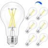 image:imageBrightever A19 Vintage LED Edison Light Bulb 8W E26 Bulbs 2700K Warm White5000k Daylight White