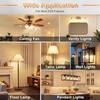 image:imageBrightever 14W A19 Dimmable LED Light Bulbs 100 Watt Equivalent E26 Base2700k Warm White