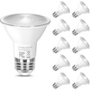 image:imageBrightever PAR20 LED Bulbs 50 Watt Equivalent LED Light Bulb Dimmable 3000K Warm White LED Spotlight Bulb 600 Lumens Energy Efficient 7W E26 Standard Base for Spot Lights Indoor Outdoor 4Pack3000k Soft White