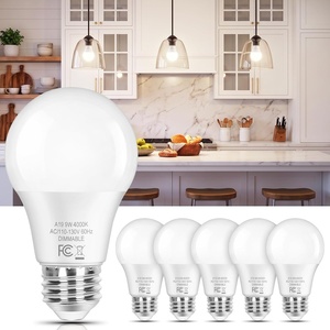 image:imageBrightever 14W A19 Dimmable LED Light Bulbs 100 Watt Equivalent E26 Base4000k Natural White